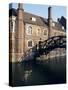 Mathematical Bridge, Queens' College, Cambridge, Cambridgeshire, England, United Kingdom-Michael Jenner-Stretched Canvas