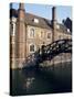 Mathematical Bridge, Queens' College, Cambridge, Cambridgeshire, England, United Kingdom-Michael Jenner-Stretched Canvas