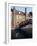 Mathematical Bridge, Queens' College, Cambridge, Cambridgeshire, England, United Kingdom-Michael Jenner-Framed Photographic Print