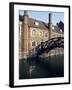 Mathematical Bridge, Queens' College, Cambridge, Cambridgeshire, England, United Kingdom-Michael Jenner-Framed Photographic Print