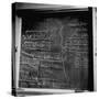 Mathematical Equations on Blackboard in Study Belonging to Albert Einstein-Ralph Morse-Stretched Canvas