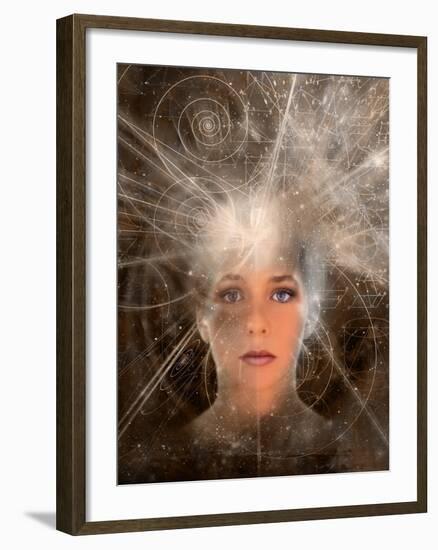 Mathematical Universe, Conceptual Artwork-Mehau Kulyk-Framed Photographic Print