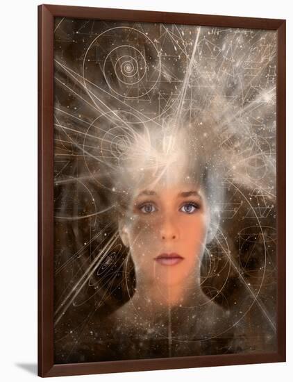 Mathematical Universe, Conceptual Artwork-Mehau Kulyk-Framed Photographic Print