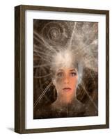 Mathematical Universe, Conceptual Artwork-Mehau Kulyk-Framed Photographic Print