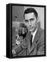 Mathematician and Computer Scientist Claude Shannon-Alfred Eisenstaedt-Framed Stretched Canvas