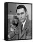 Mathematician and Computer Scientist Claude Shannon-Alfred Eisenstaedt-Framed Stretched Canvas