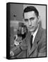 Mathematician and Computer Scientist Claude Shannon-Alfred Eisenstaedt-Framed Stretched Canvas