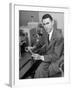 Mathematician and Computer Scientist Claude Shannon-Alfred Eisenstaedt-Framed Photographic Print