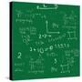 Mathematics Background Vector-Yaroslavna-Stretched Canvas