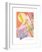 Mathematics Tools-null-Framed Art Print