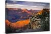 Mather Point Sunset I-Alan Hausenflock-Stretched Canvas