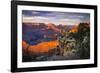 Mather Point Sunset I-Alan Hausenflock-Framed Photographic Print