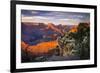 Mather Point Sunset I-Alan Hausenflock-Framed Photographic Print