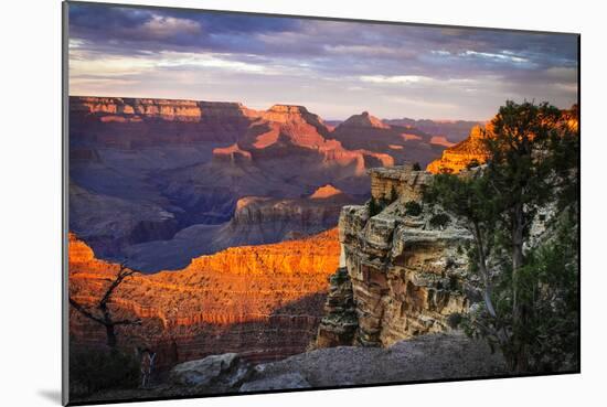 Mather Point Sunset I-Alan Hausenflock-Mounted Photographic Print