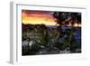 Mather Point Sunset II-Alan Hausenflock-Framed Photographic Print