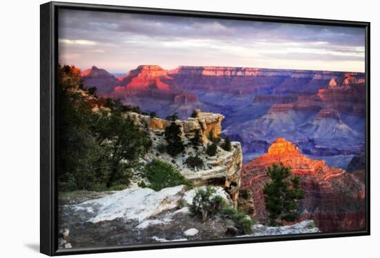 Mather Point Sunset III-Alan Hausenflock-Framed Photographic Print