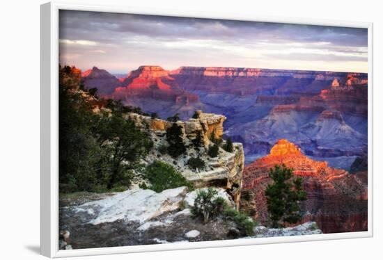 Mather Point Sunset III-Alan Hausenflock-Framed Photographic Print