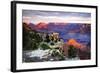 Mather Point Sunset III-Alan Hausenflock-Framed Photographic Print