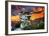 Mather Point Sunset IV-Alan Hausenflock-Framed Photographic Print