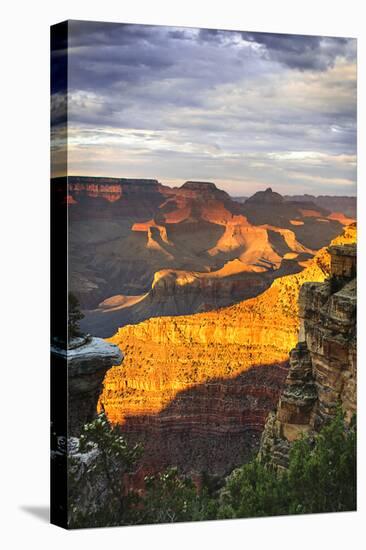 Mather Point Sunset V-Alan Hausenflock-Stretched Canvas