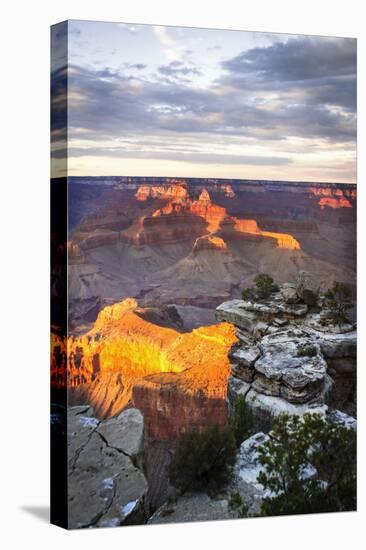 Mather Point Sunset VI-Alan Hausenflock-Stretched Canvas