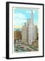 Mather Tower and London Guarantee, Chicago, Illinois-null-Framed Art Print