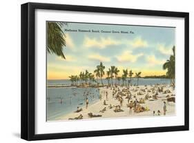 Matheson Hammock Beach, Miami, Florida-null-Framed Art Print