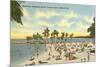 Matheson Hammock Beach, Miami, Florida-null-Mounted Premium Giclee Print