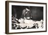 Matheson Lang and Nora Kerin in a Scene from Romeo and Juliet, 1908-null-Framed Photographic Print