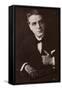 Matheson Lang, Canadian Stage and Film Actor and Playwright-null-Framed Stretched Canvas