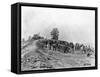 Mathew B. Brady W/Civil War Battery-null-Framed Stretched Canvas