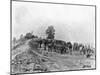 Mathew B. Brady W/Civil War Battery-null-Mounted Photographic Print