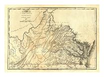 Chart of the West Indies, c.1795-Mathew Carey-Art Print