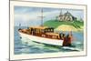 Mathews 46' Enclosed Bridge Deck Cruiser-Douglas Donald-Mounted Art Print