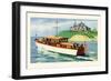 Mathews 46' Enclosed Bridge Deck Cruiser-Douglas Donald-Framed Art Print