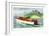 Mathews 46' Enclosed Bridge Deck Cruiser-Douglas Donald-Framed Premium Giclee Print