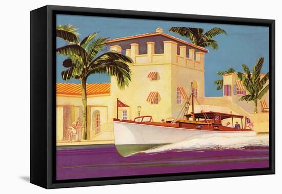 Mathews 46' Sport Cruiser-Douglas Donald-Framed Stretched Canvas