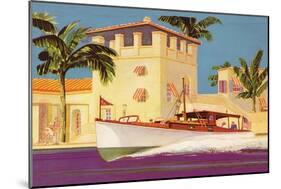 Mathews 46' Sport Cruiser-Douglas Donald-Mounted Art Print