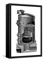 Mathian Steam Boiler-Mark Sykes-Framed Stretched Canvas