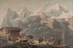 View of the New Simplon Pass, 1811-Mathias Gabriel Lory-Giclee Print