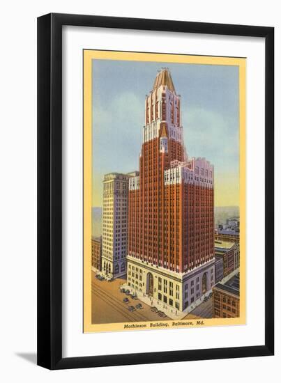 Mathieson Building, Baltimore, Maryland-null-Framed Art Print