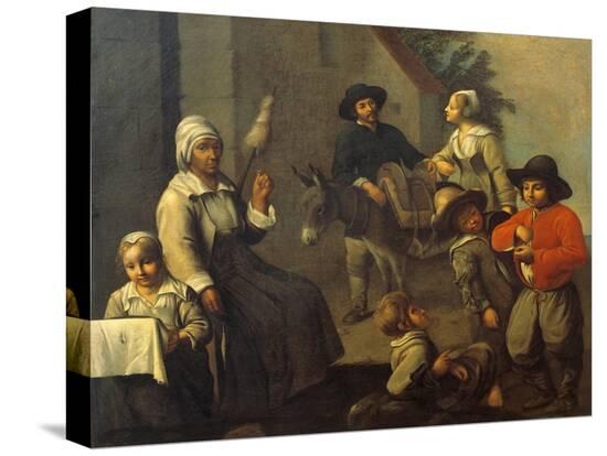 Stretched Canvas Print, , large