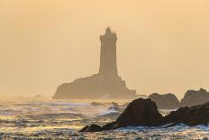 Toute La Force De La Nature Lors Du Passage De La Tempête Ruzica Au Phare De La Jument-Mathieu Rivrin-Photographic Print