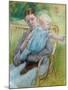 Mathilde Holding Baby, C. 1889-Mary Cassatt-Mounted Giclee Print