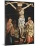 Mathis Gothart Grunewald (Tauberbischofsheim altar scene: The Crucifixion of Christ) Art Poster Pri-null-Mounted Poster