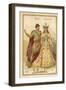 Matho and Salammbo, from Ernest Reyer's Opera Salammbo-null-Framed Giclee Print