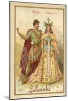 Matho and Salammbo, from Ernest Reyer's Opera Salammbo-null-Mounted Giclee Print