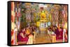 Matho Monastery, Indus Valley Nr Leh, Ladakh, India-Peter Adams-Framed Stretched Canvas