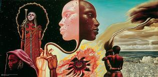Miles Davis- Bitches Brew Album Art-Mati Klarwein-Poster
