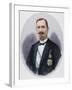 Matias Lopez Lopez (1825-1891). by Arturo Carretero (1852-1903). Coloured-Arturo Carretero y Sánchez-Framed Giclee Print